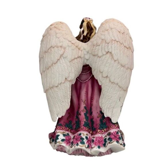 San Francisco Music Box Company Angels We Have Heard Angel Musical Figurine 7.5" - Picture 5 of 9